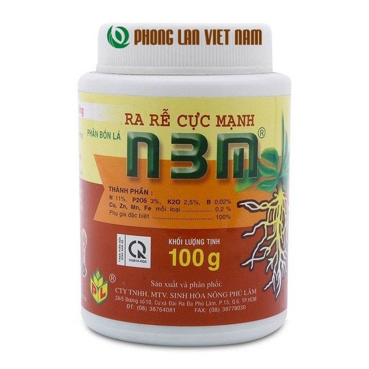 Thuôc kích rễ N3M chai 100g cho phong lan kích rễ cực mạnh