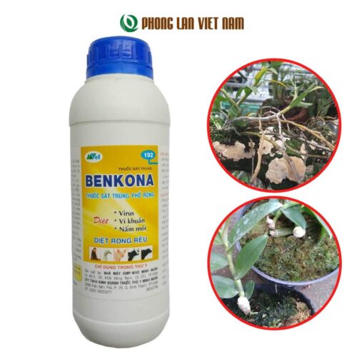 Benkona 1 lít trị nấm bệnh cho phong lan và cây trồng