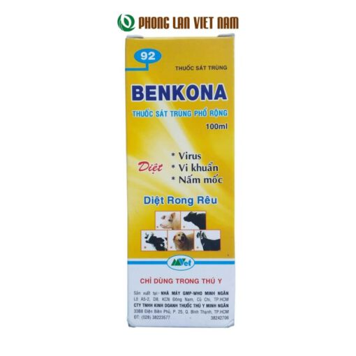 Benkona 100ml đặc trị nấm bệnh làm sạch giá thể cho phong lan